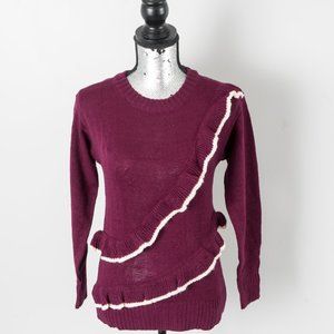 NWT JNY Ruffle-Trim Sweater - Jones New York Kids - 16